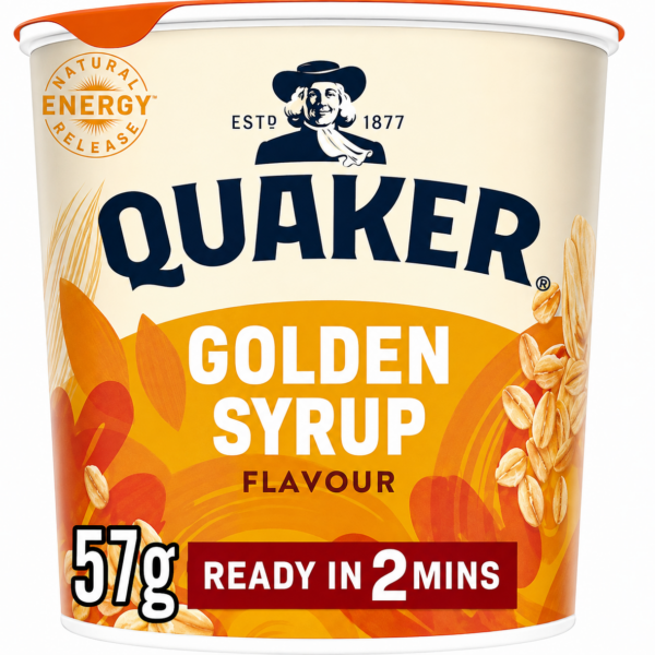 Quaker Oat So Simple Golden Syrup Porridge Pot 57g