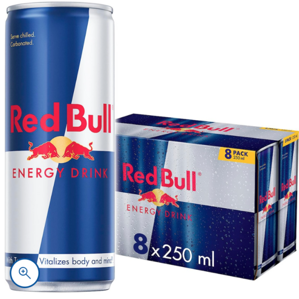 Red Bull Energy Drink 8 X 250Ml